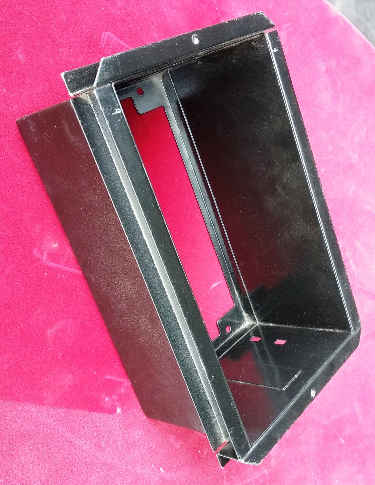 Heavy-Duty Black Instrument Housing Frame
