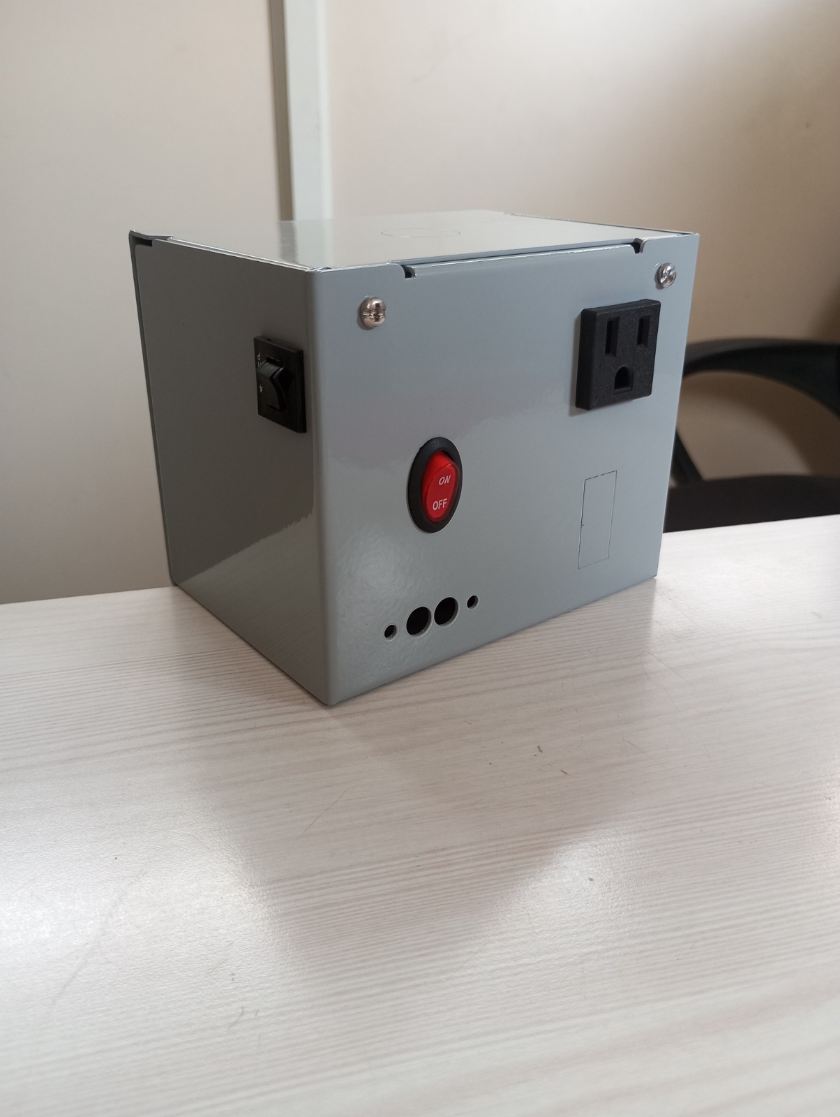 Custom Power Control Metal Enclosure